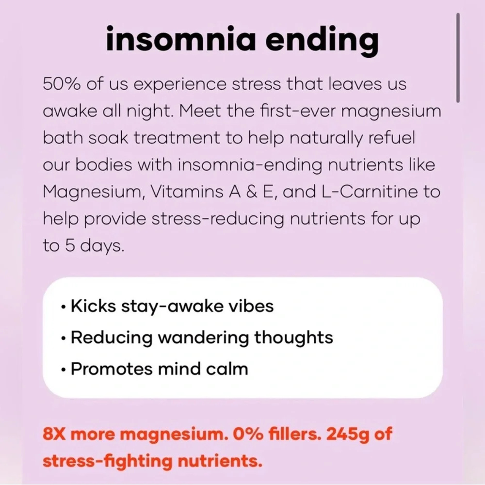 “Insomnia” non-tox bath soak - Picture 3 of 4